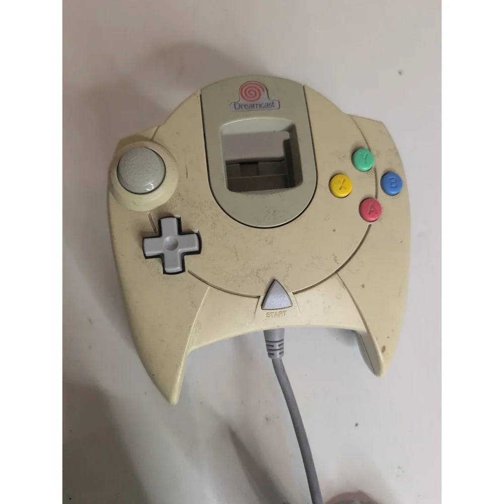 Sega Dreamcast Official White/Grey Controller HKT-7700 Lot Of 3 OEM